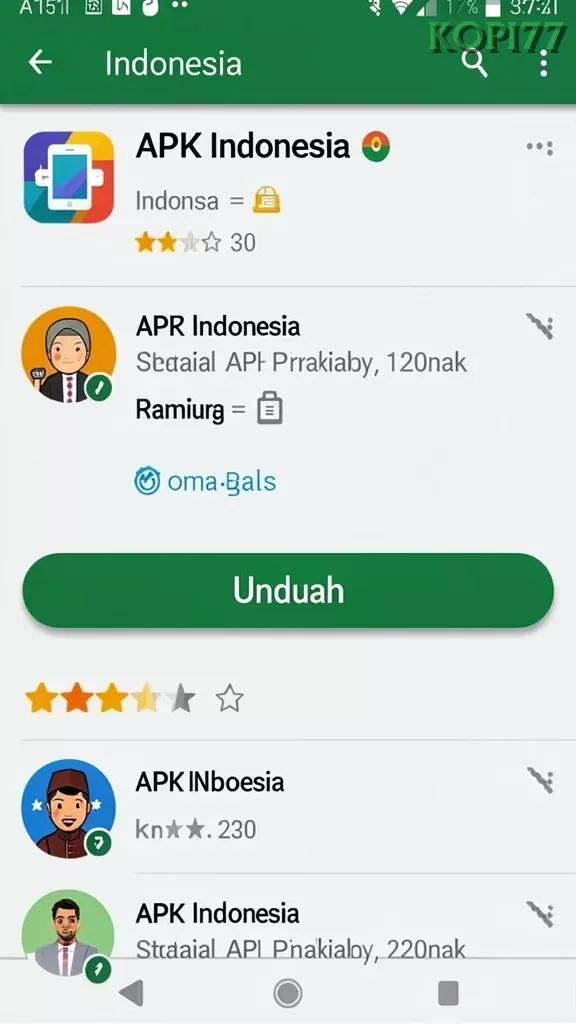 Cuplikan layar PASAR123 — aktivitas
