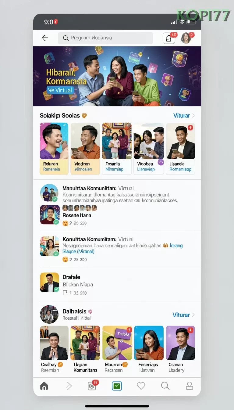 Cuplikan layar IOSBET — aktivitas