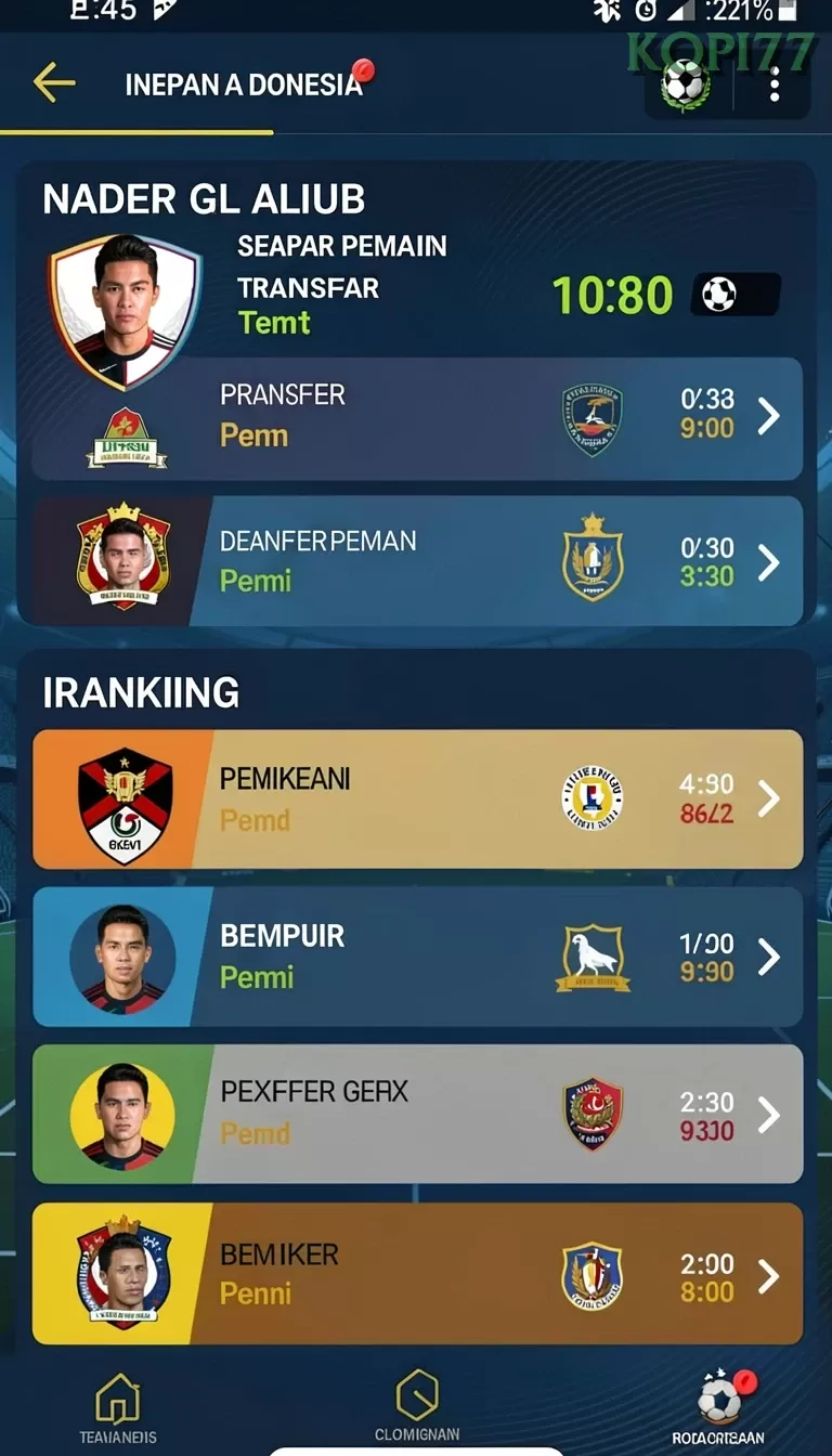 Cuplikan layar RIP3 — halaman utama