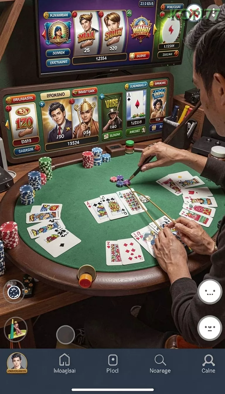 Cuplikan layar SPIN88 — menu navigasi